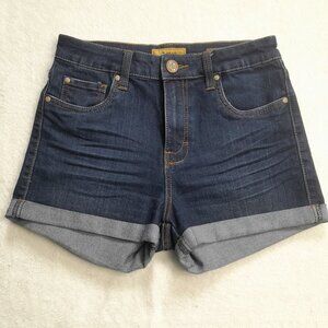 STS Blue Cuffed High Waist Shorts Size 3